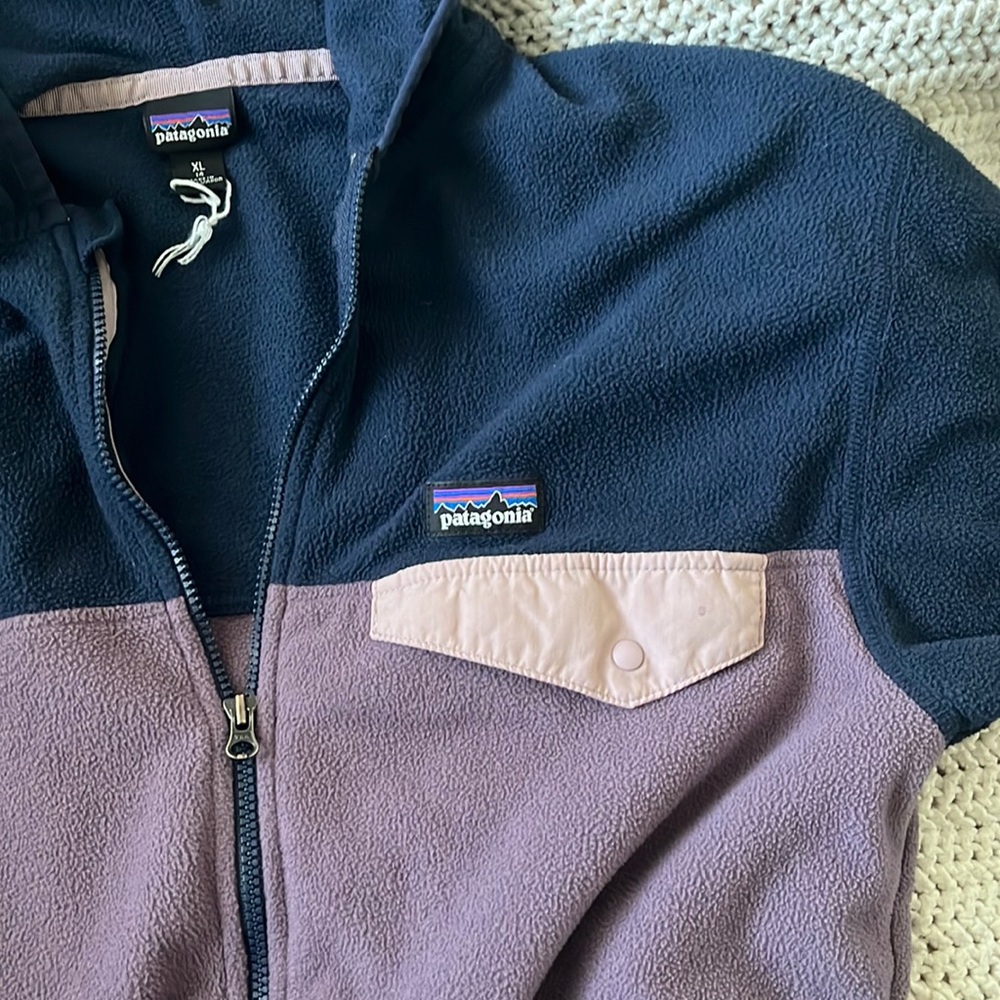 RARE**** Patagonia fleece zip up